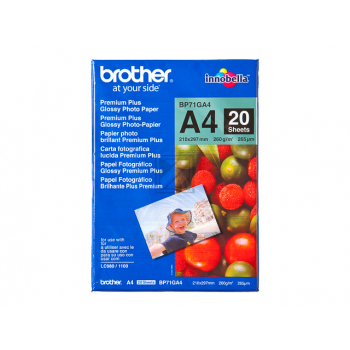 Brother Photo Papier A4 Premium 260 g/qm Inh.20 Blatt
