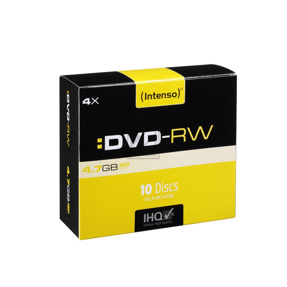Intenso DVD-RW 4,7 GB 4 x (10) slimcase