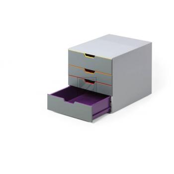 DURABLE Schubladenbox 760427 4 VARICOLOR Schubladen, color
