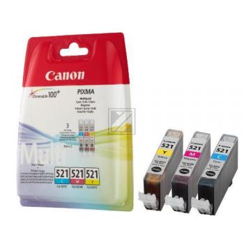 Canon 521 Tinte Multipack IP 3600/4600 MP 540/620/630/980