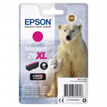 Epson Tinte magenta HC T2633