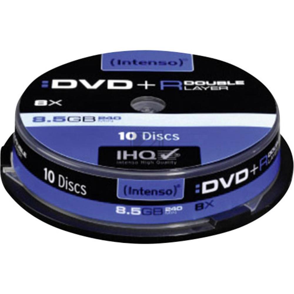 Intenso DVD+R DL 8,5 GB 4 x Spindel (10)