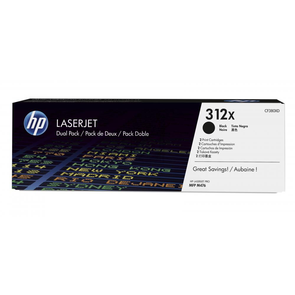 HP 312XD Toner black (2) Color LaserJet Pro MFP M476