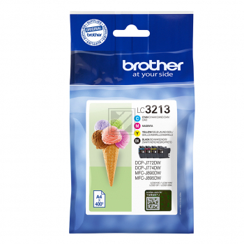 Brother Tinte Multipack (4) HC BK/C/M/Y