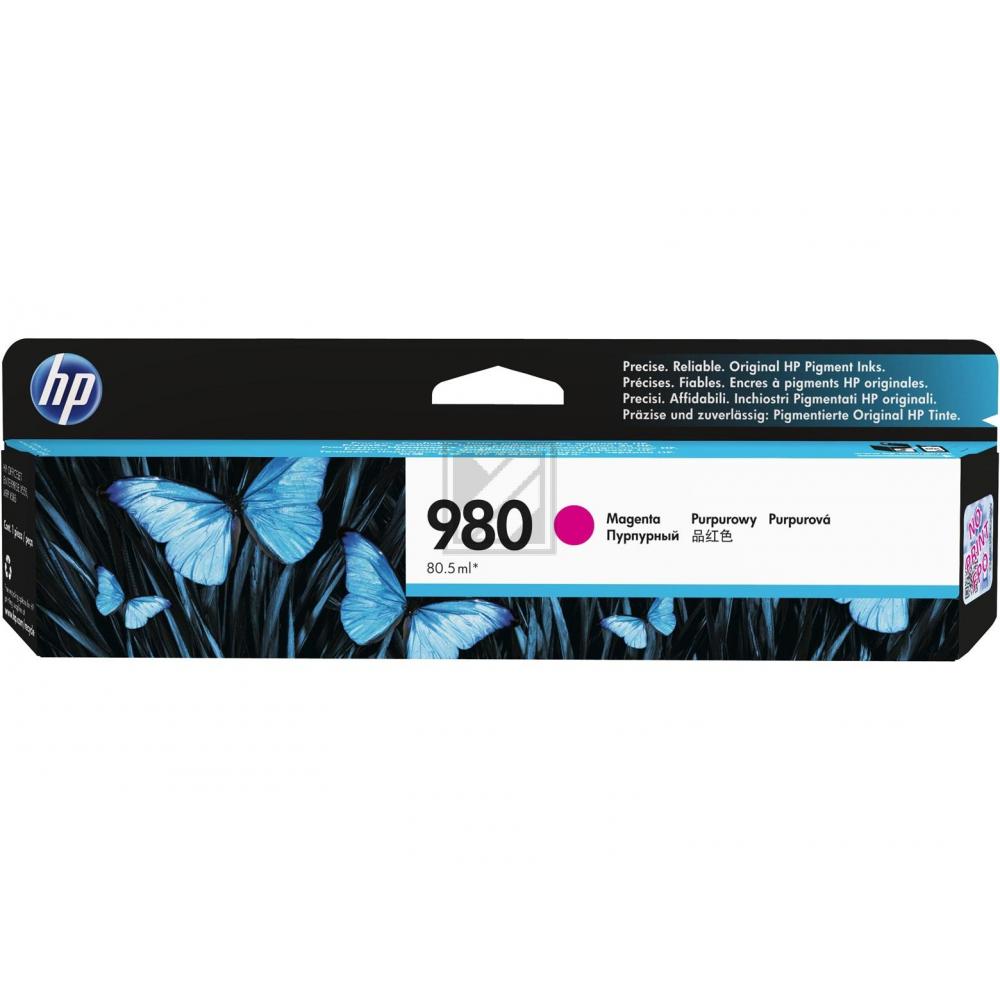 HP 980 Tinte magenta Officejet Enterprise Color X555