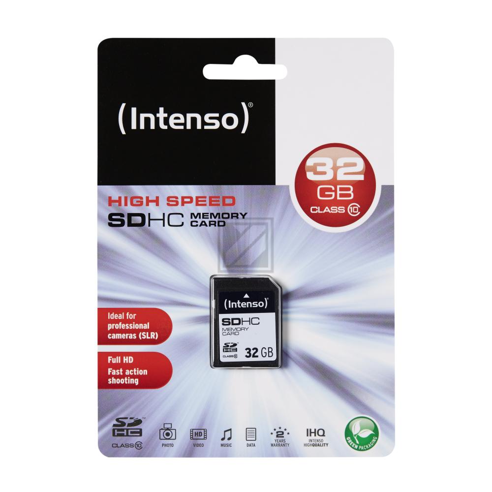 Intenso SDHC Card 32 GB Class 10