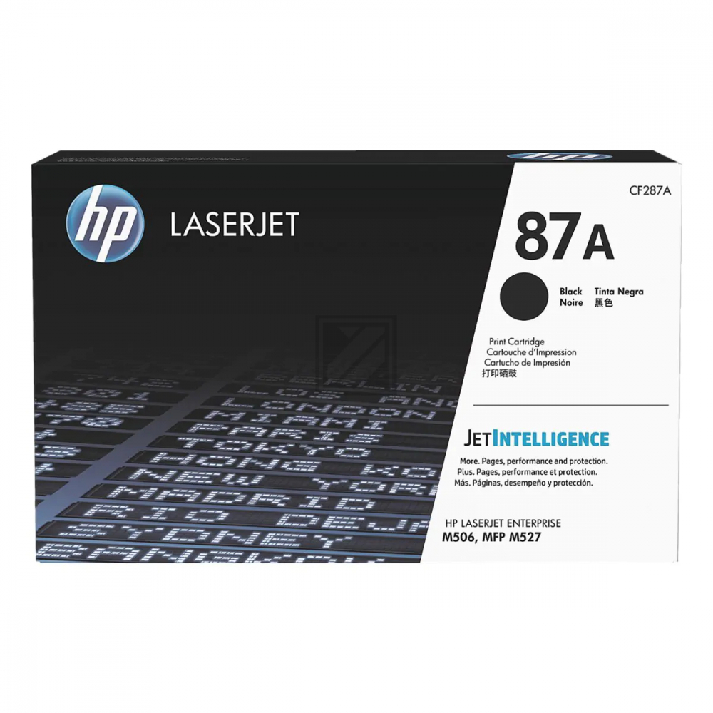 HP 87A Toner black LaserJet Enterprise M506
