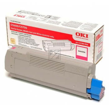 Oki Toner magenta C 5600/5700