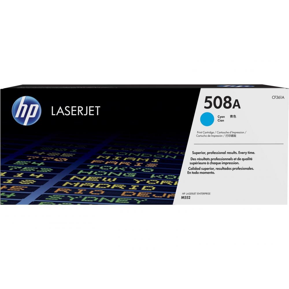 HP 508A Toner cyan Color LaserJet Enterprise M 552