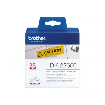 Brother P-Touch 62 mm Etiketten 15,24 m gelb