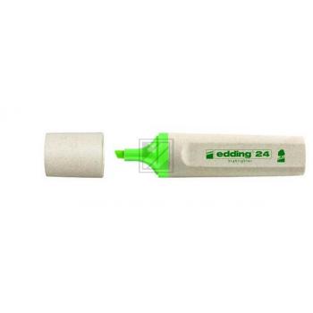 edding 24 Textmarker EcoLine hellgrün Keilspitze 2-5 mm