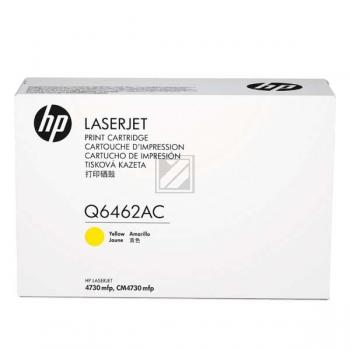 HP Toner-Kartusche Contract (nur für Vertragskunden) gelb (Q6462AC, 62AC)