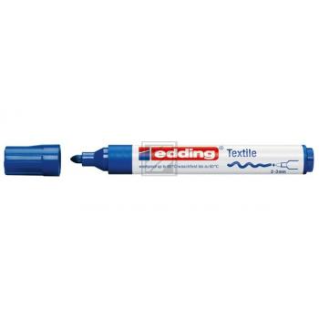 edding 4500 Textilmarker blau Rundspitze 2-3 mm
