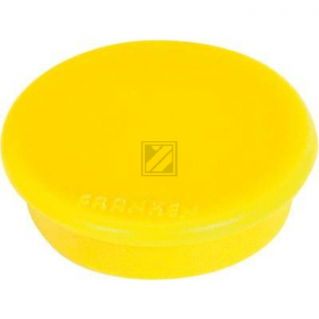 Franken Haftmagnet 13 mm gelb Haftkraft: 100 g