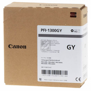 Canon Tinte grau PFI-1300G