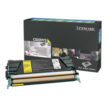 LEX Toner yellow Prebate C 522 N/C 524