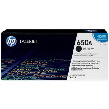 HP 650A Toner black Color LaserJet Enterprise CP-5525