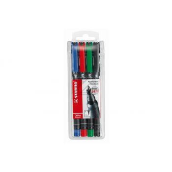 Stabilo OHPen universal medium 843-4 sortiert 1 mm Inh.4