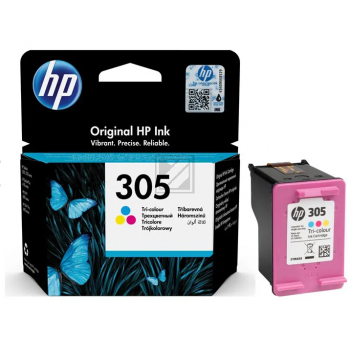 HP Tinte cyan/gelb/magenta 305