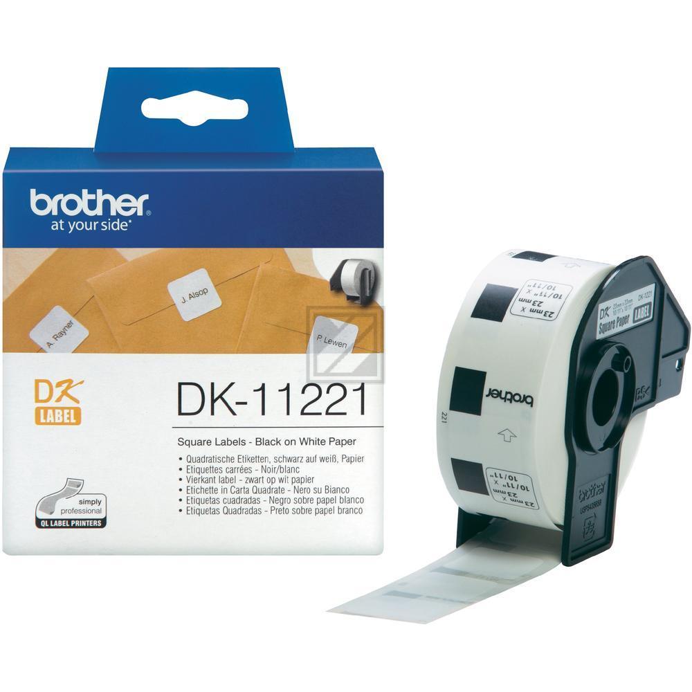 Brother P-Touch 23 x 23 mm Etiketten