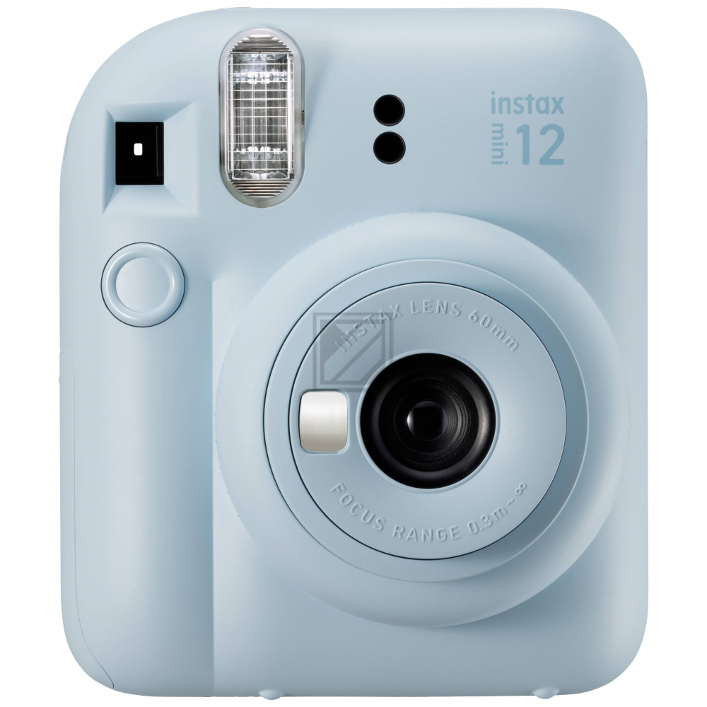 Fujifilm instax mini 12 blue) (pastel Sofortbildkamera pastel blue