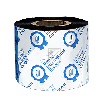 Brother Thermo-Transfer-Rolle (gewachst) schwarz (12) 60.0mm x 300.0m