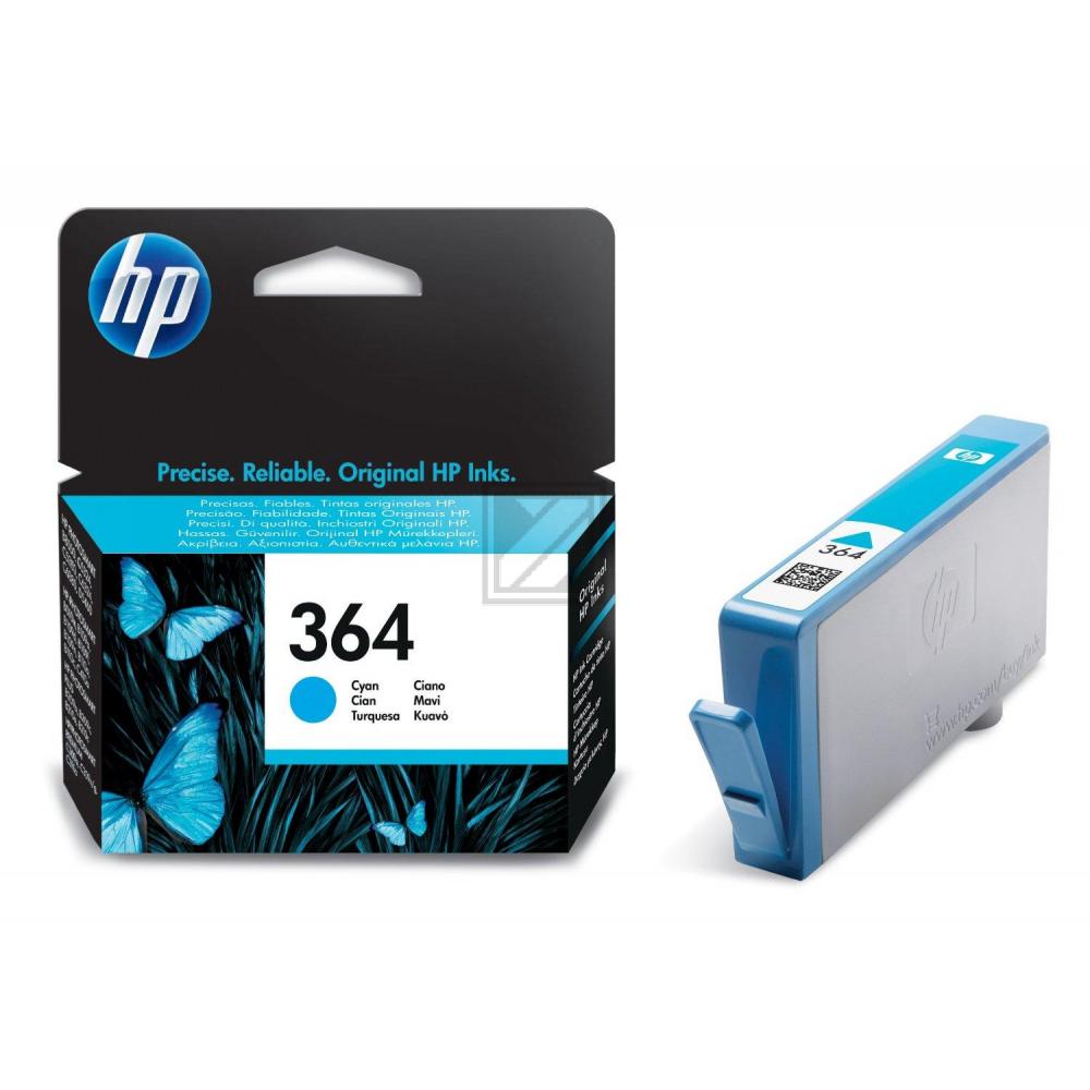 HP 364 Tinte cyan Photosmart D 5460 Vivera