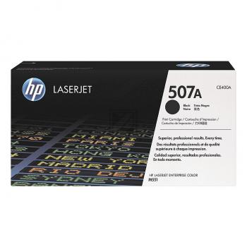 HP 507A Toner black LaserJet EP 500 color M 551