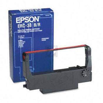 EPSON ERC-30/38 Farbband Bk/RT ERC 30 / 34 / 38 Nylon