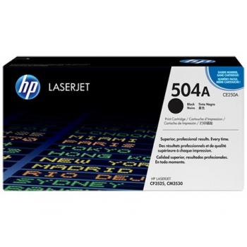 HP 504A Toner black Color LaserJet CP 3525