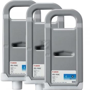 Canon Tinte cyan (3) LPF 810