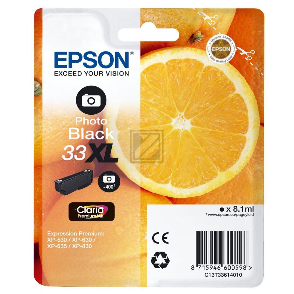 Epson Tinte Photo schwarz HC T3361