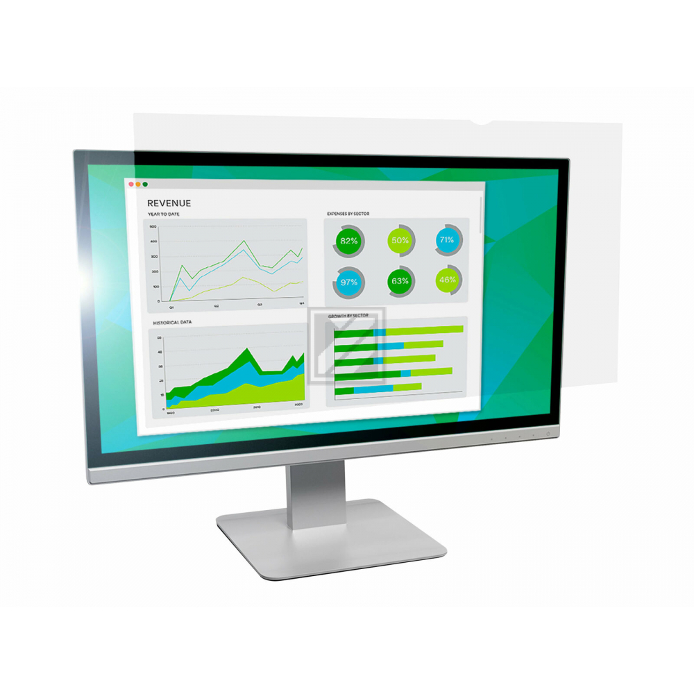 3M Blendschutzfilter AG238W9B für 60,45cm 23,8Zoll Breitbild-Monitor 16:9