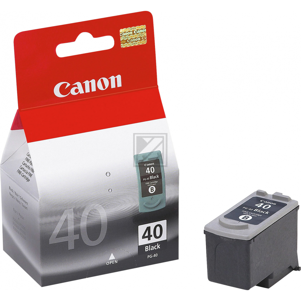 Canon 40 Tinte black IP 2200/6210D/6220D/MP150/MP170/MP450