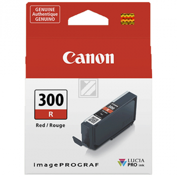 Canon Tinte rot PFI-300R