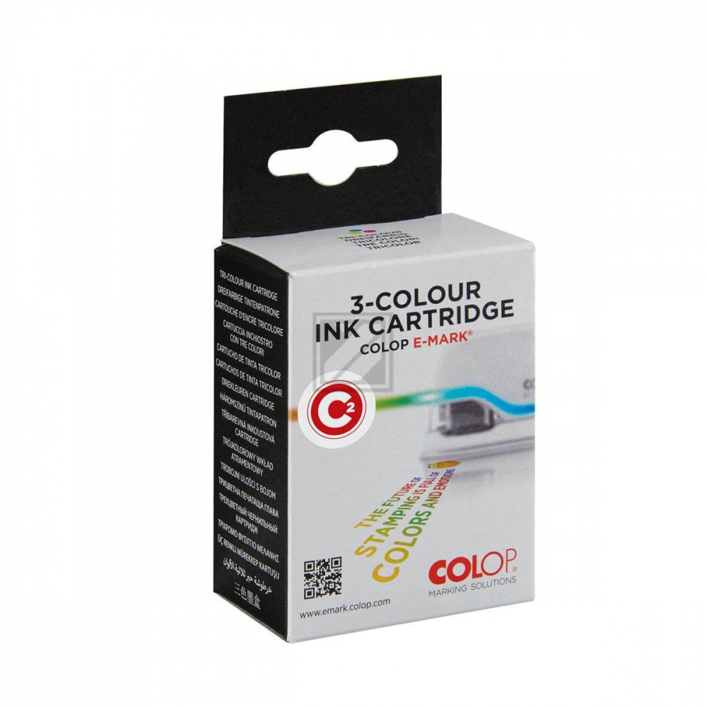 Colop Tinte cyan/gelb/magenta C2