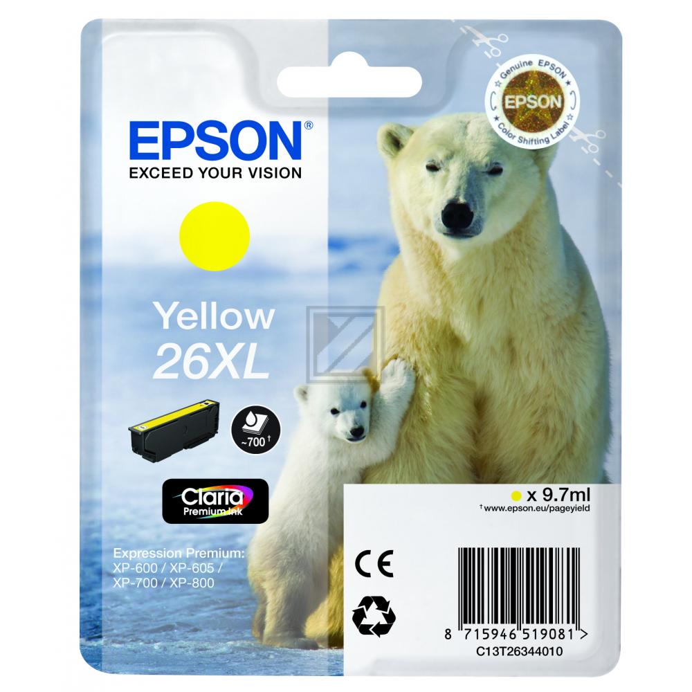 Epson T2634 Tinte gelb HC