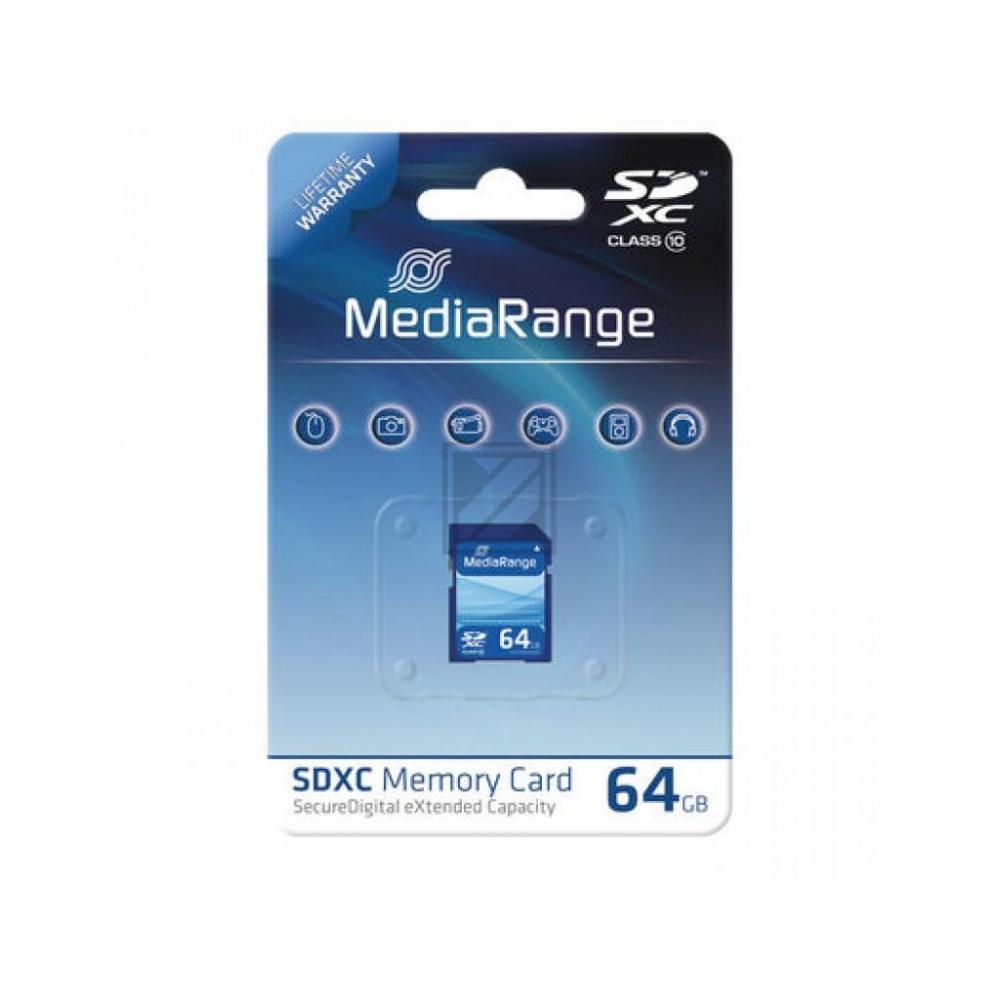 Mediarange SDHC Card 64 GB Class 10