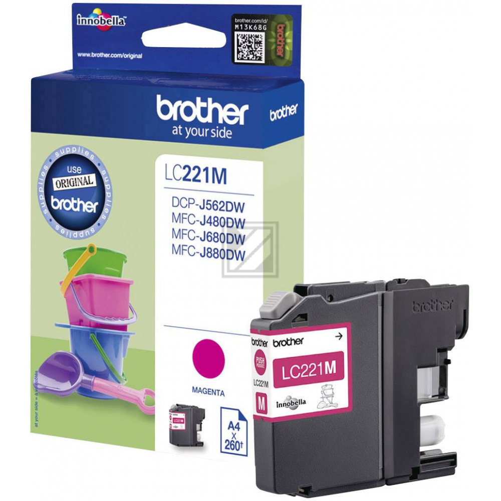 Brother Tinte magenta DCP-J562DW/ MFC-J11X0