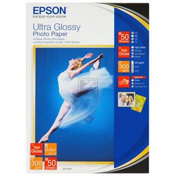 EPSON Photo Papier 13 x 18 300 g/qm Ultra glossy