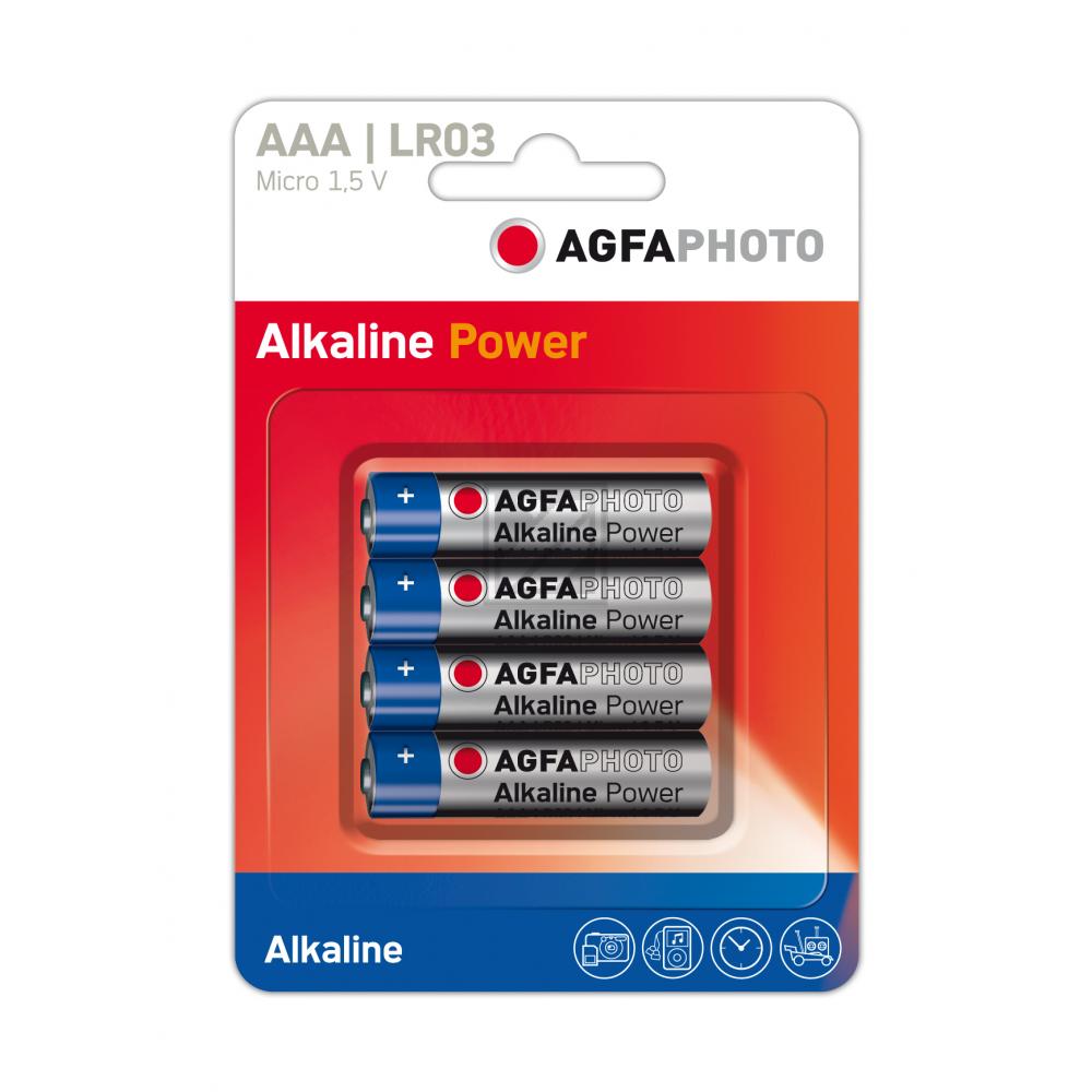 Agfaphoto Micro Battery(4) LR03 High Quality Alkaline Aaa