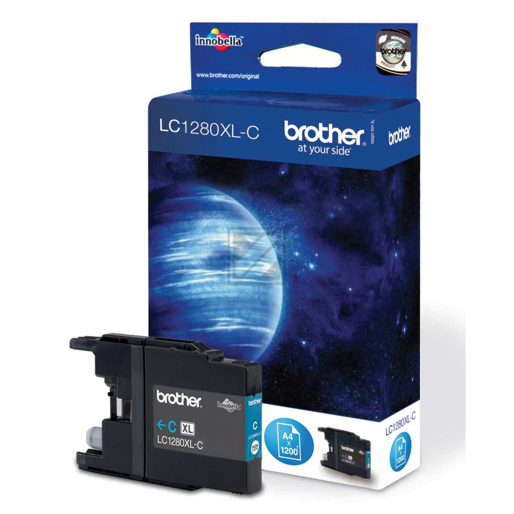 Brother Tinte cyan HC