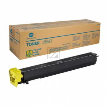 Kon/Min TN-711 Y Toner yellow Bizhub C 654