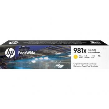 HP 981X Tinte yellow PageWide Enterprise Color 556dn