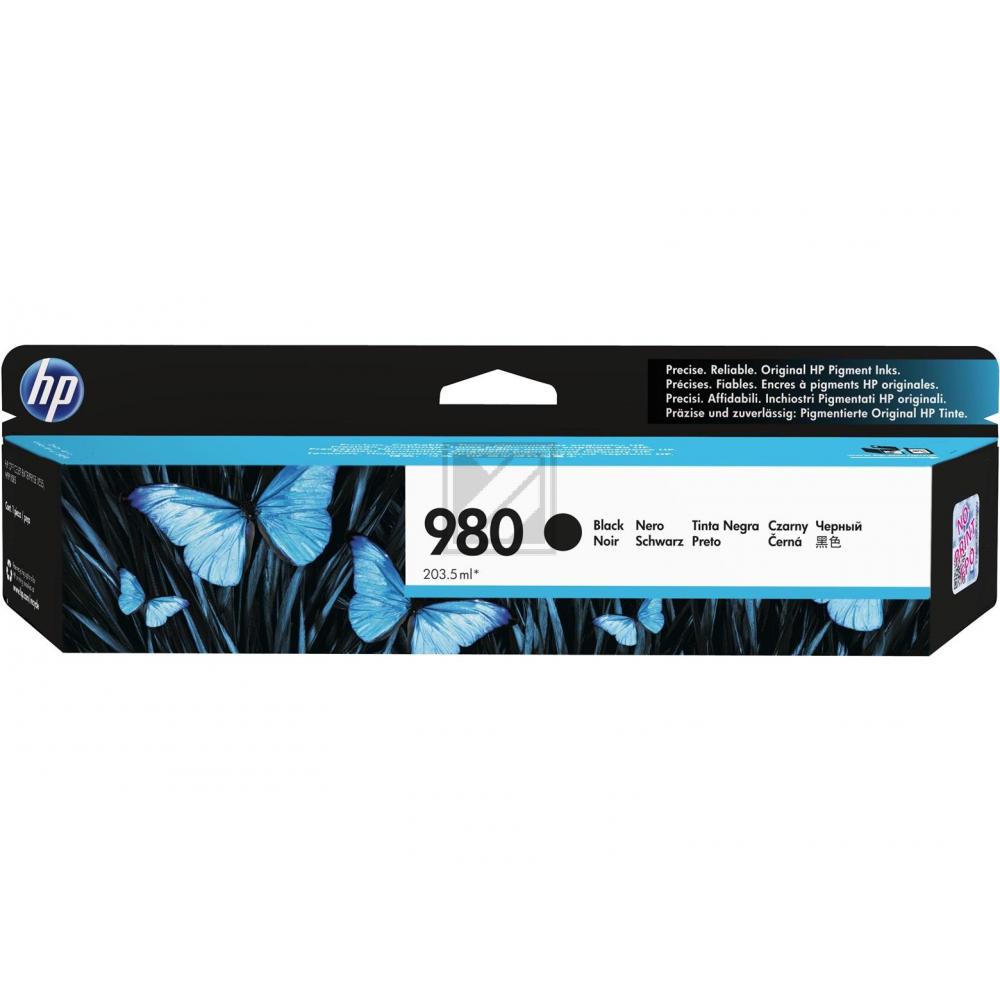 HP 980 Tinte black Officejet Enterprise Color X555