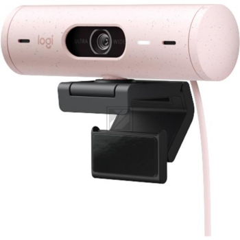 LOGITECH BRIO 500 FULL HD ROSA WEBCAM 960-001421 1080p Mikrofon Kabel