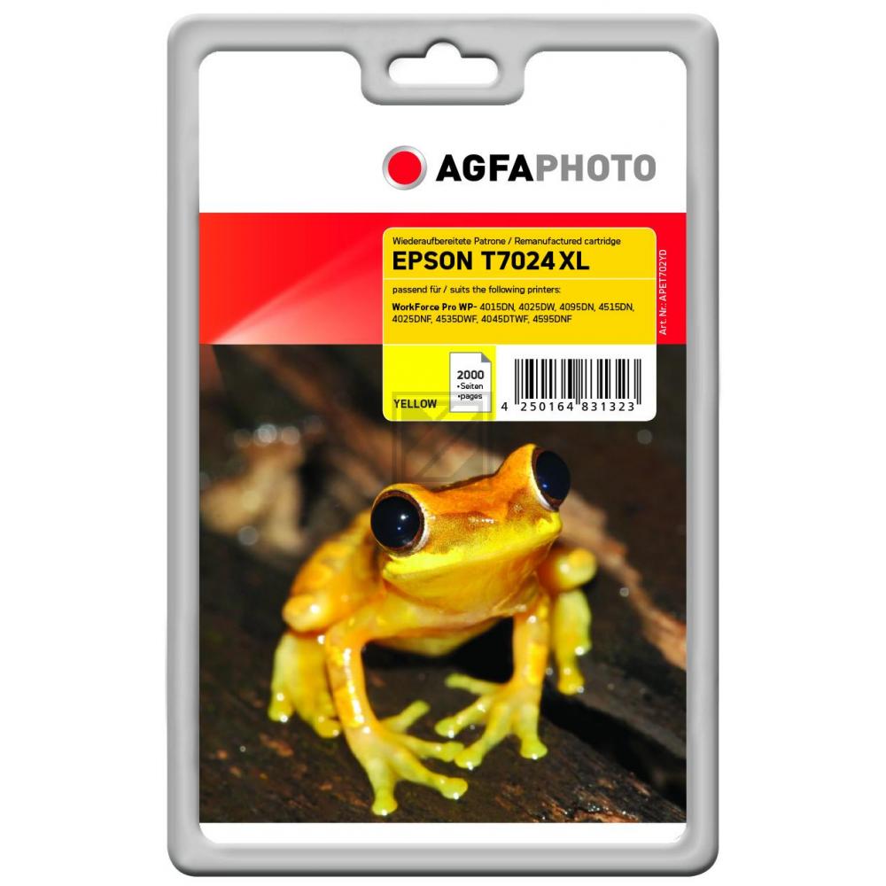 Agfaphoto Tinte yellow HC WP-4000/4500 Series