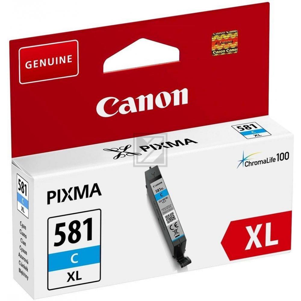 Canon 581XL Tinte cyan HC CLI-581CXL