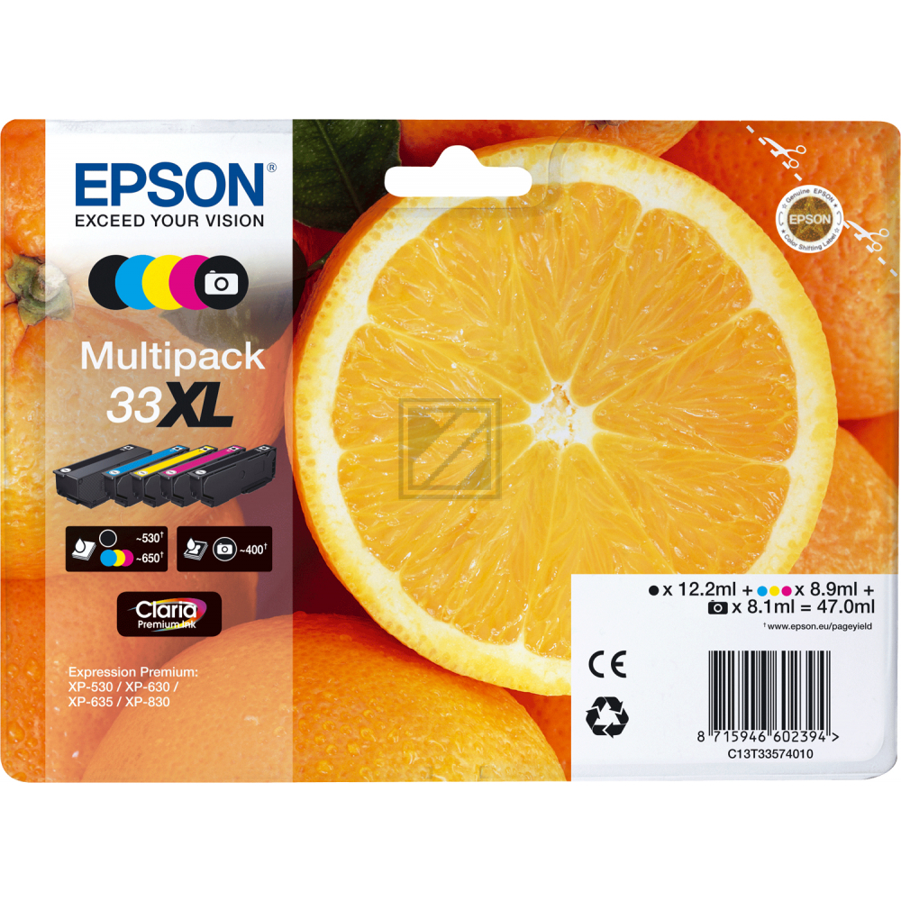 Epson Tinte Multipack (5) HC T3357