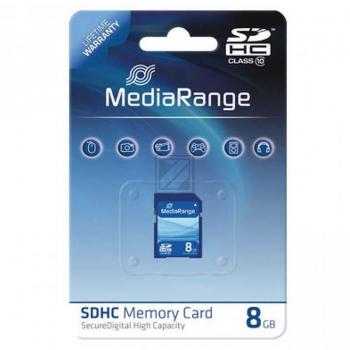 Mediarange SDHC Card 8 GB Class 10